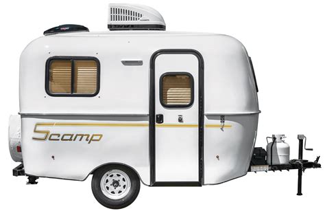 RVers that purchase the bathroom version of the Scamp trailer would also have a sink and a toilet in the interior, sufficient for conventional trips. . Buy scamp trailer